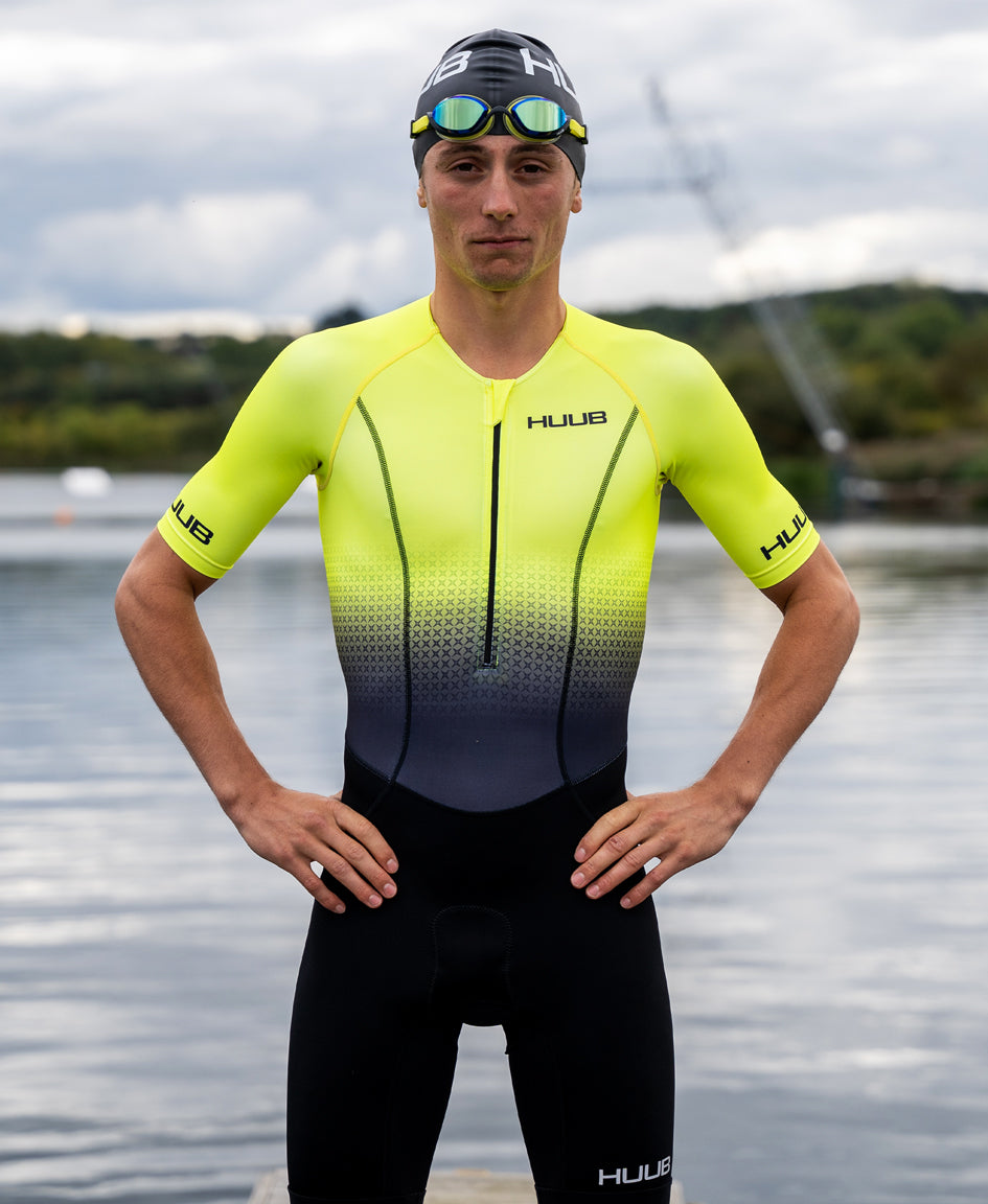Commit Long Course Tri Suit Fluo Yellow - Men's - Imagem 7