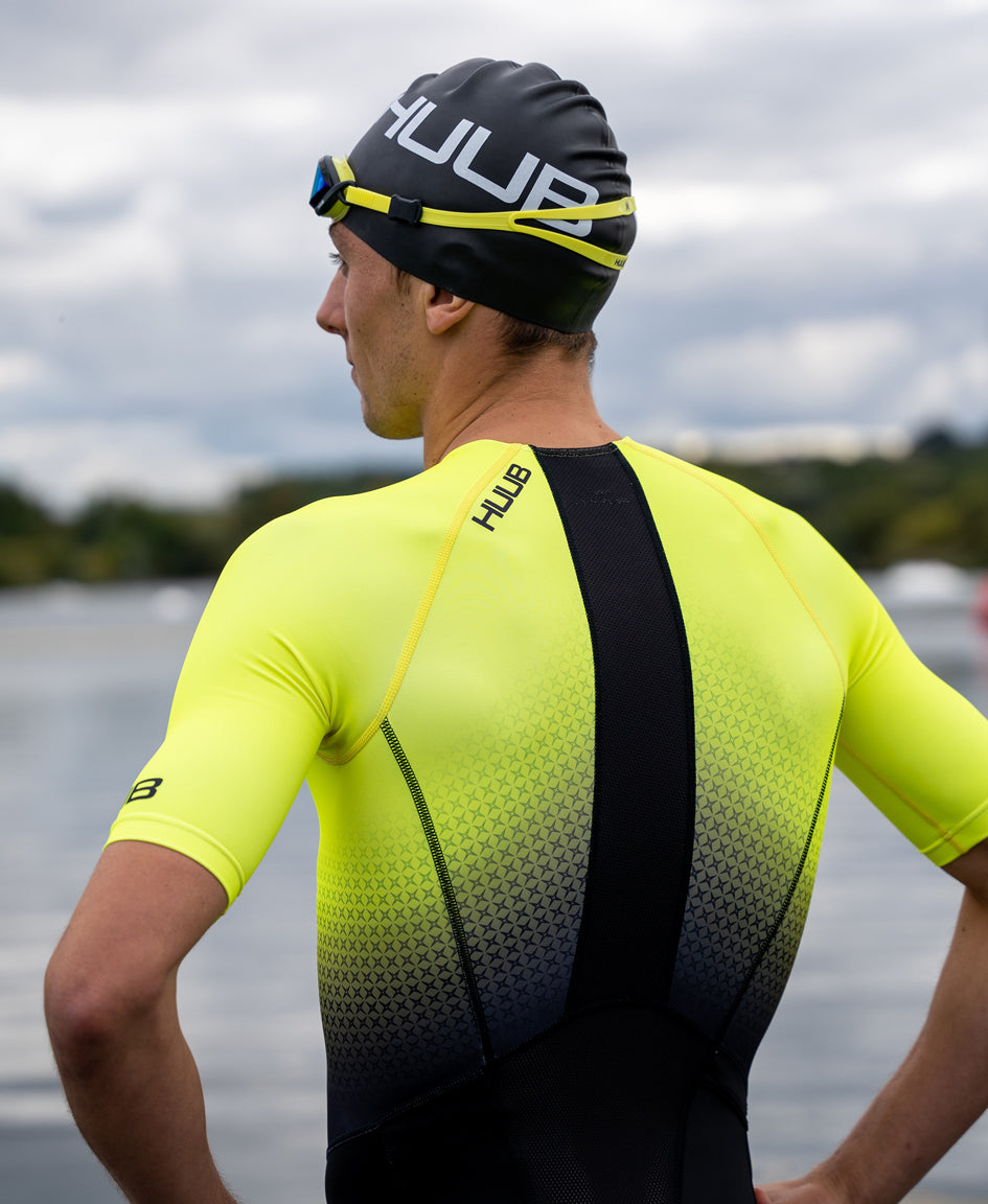 Commit Long Course Tri Suit Fluo Yellow - Men's - Imagem 4
