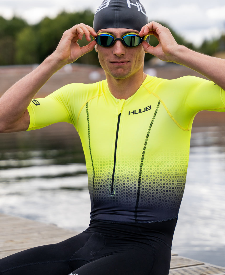Commit Long Course Tri Suit Fluo Yellow - Men's - Imagem 2