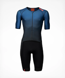 Earo Pro Aero Tri Suit Navy / Red - Woman's