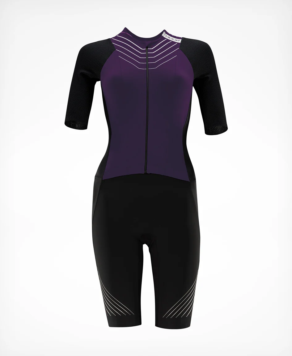 Pinnacle Tri Suit Black/Grape - Women's